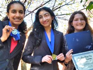 Lawrence High School History Day Club shines at state competition