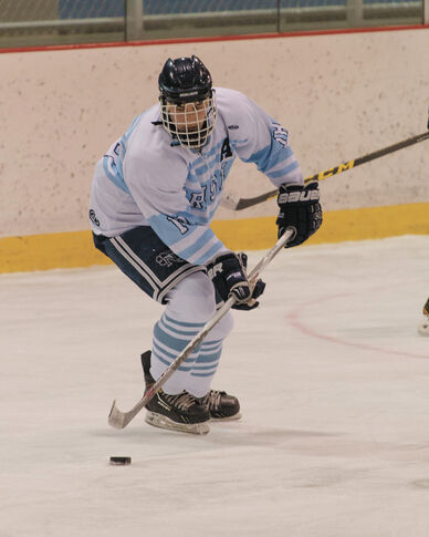 Ewing players help bolster Notre Dame ice hockey team