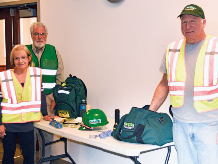 Lawrence Community Emergency Response Team’s volunteers assist first responders