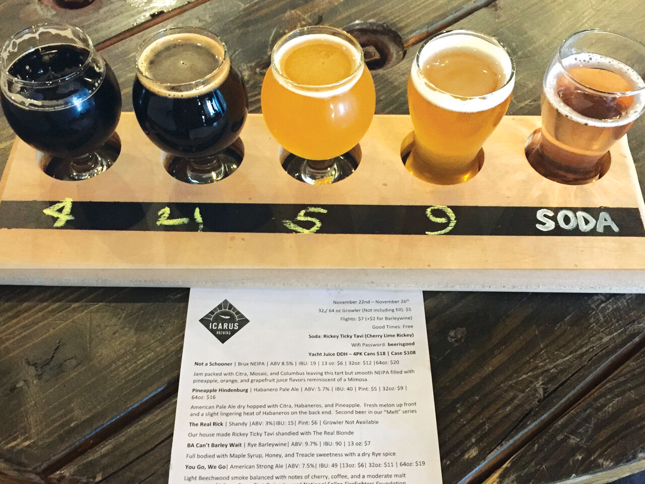 2018 02 Food Icarus Brewing