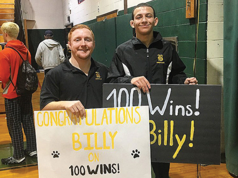 Bordentown wrestler Moore goes from 1-15 to 100-match winner