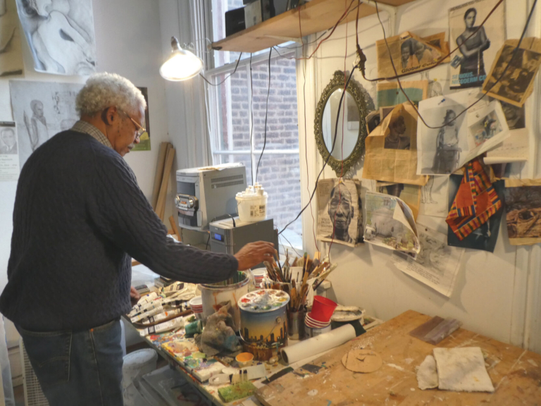 Meet Ben Colbert, an artist and activist creating cows for his town