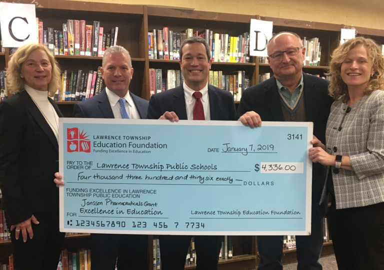 Lawrence Township Education Foundation receives green grant