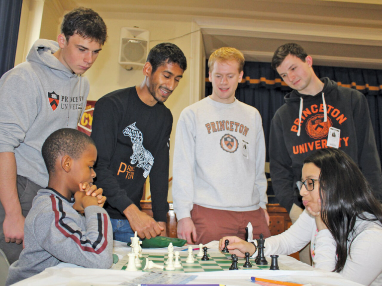 Lalor Elementary School students learn to play chess