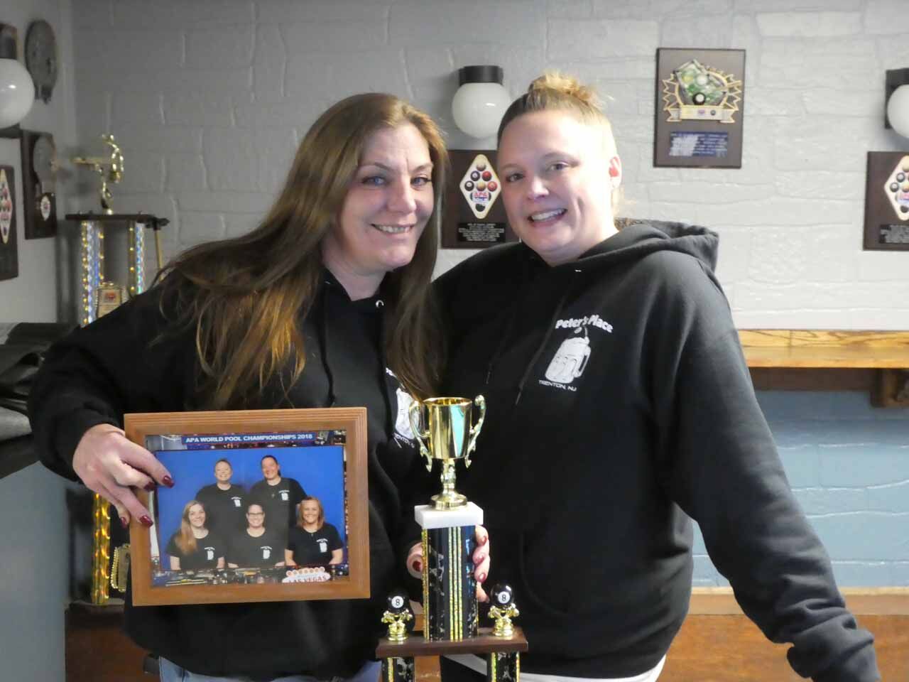 L-R Sabrina Guadagno and Eileen Shaw