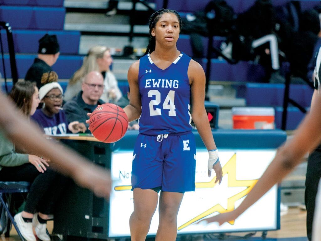 Nottingham vs Ewing Girls Basketball -3255