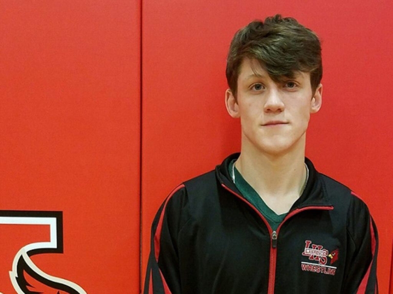 Wrestler Connor Verga sets sights on Lawrence High pin record