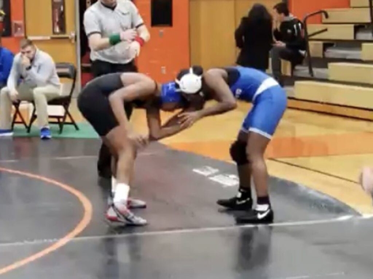 Rianna Hurst making the most of her first season as a Ewing High wrestler