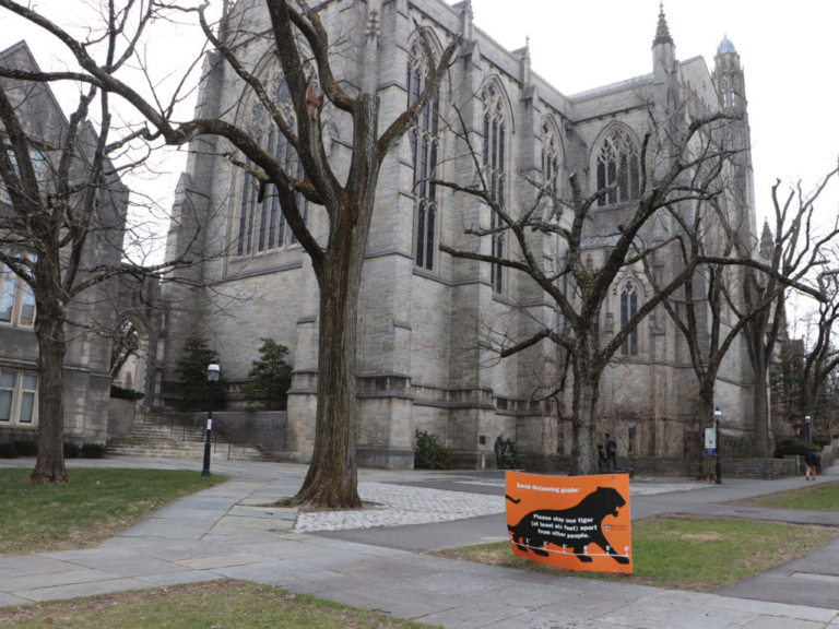 Back to Nassau Hall, but not back to normal for Princeton University students