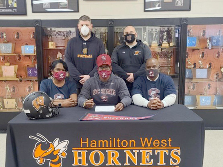 Hamilton High’s Tyler Williams set for South Carolina State football