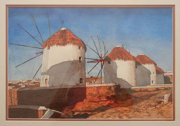 Mykonos-Windmills