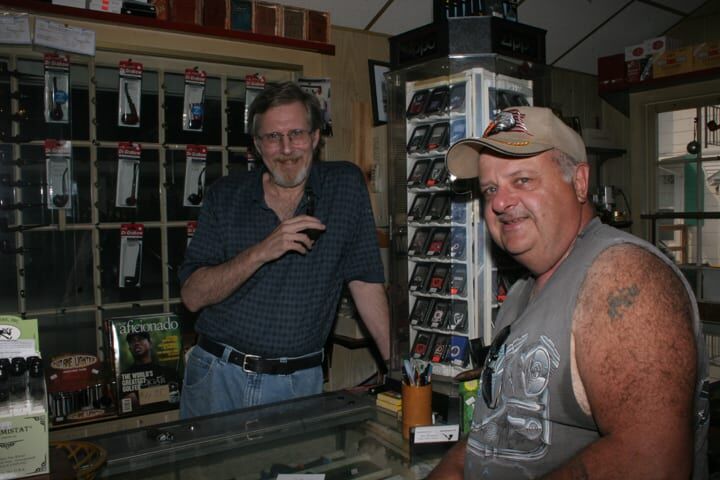 Smoking is encouraged in this shop