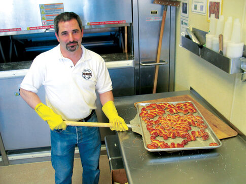Serving up pretzels Philly style