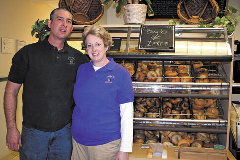 Bagels ‘perk’ up community cafe