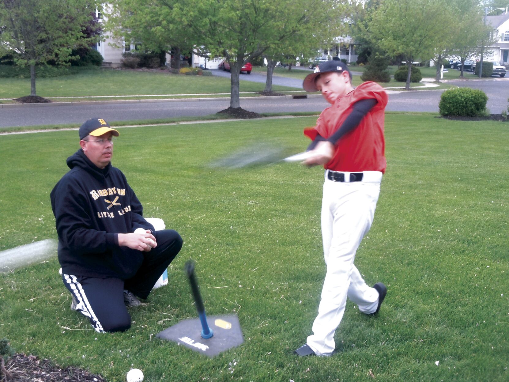 Little League coach keeping the field fit for kids