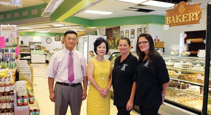 Grocery store offers a Fresh Basket of produce, sweets and more