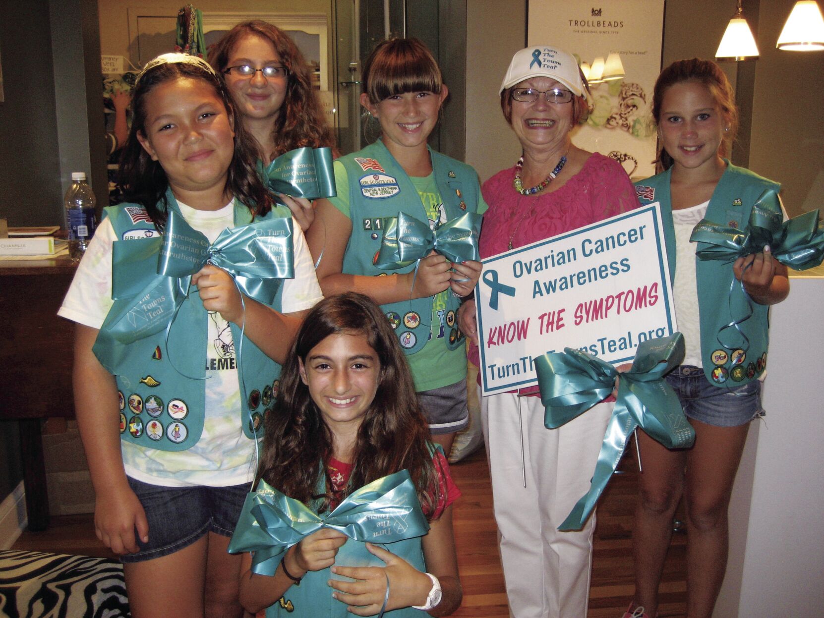 Local Girl Scouts lend a helping hand