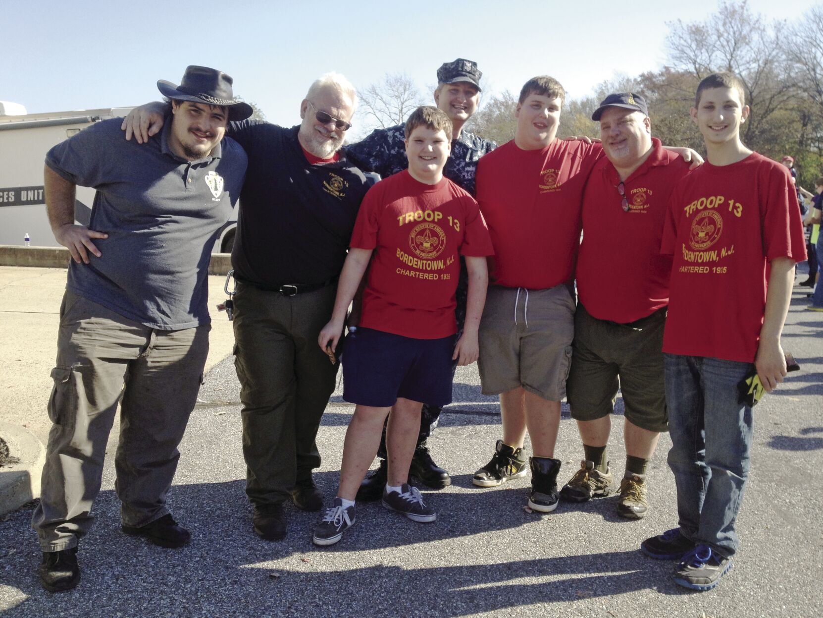 Scout Troop 13 assists hurricane relief