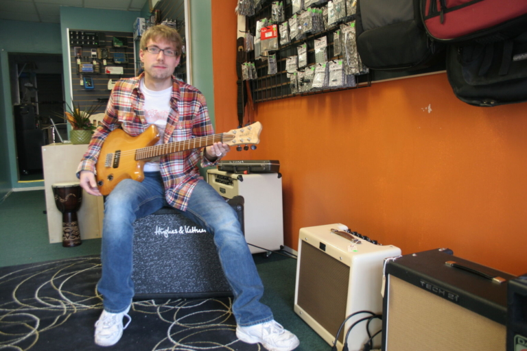 Luthier opens shop in City, hopes to bring music and arts with him