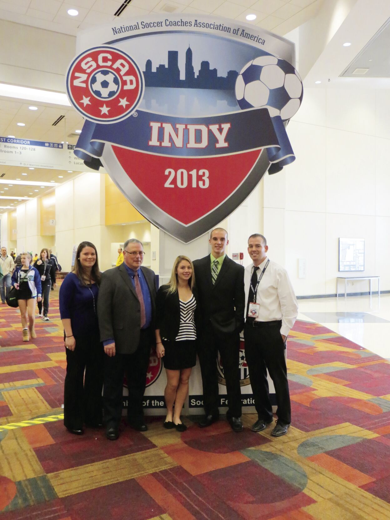 Soccer stars honored at convention