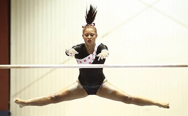 College Crowd: Gymnast debuts skills at Rutgers