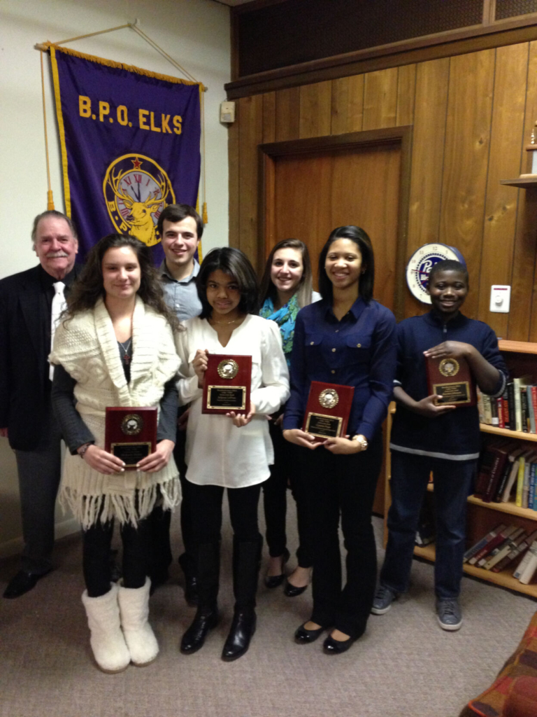 Elks award students of the month