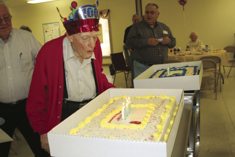 Longtime resident celebrates century of life