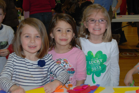 Ben Franklin students experiment at Math and Science night