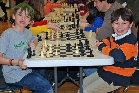 Ben Franklin students experiment at Math and Science night