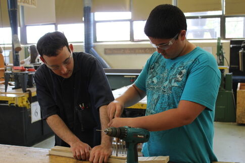 Woodshop rocks for Teacher of the Year