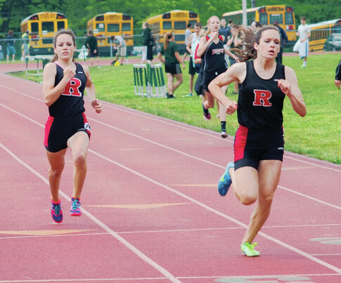 Twins help Robbinsville track team win county title