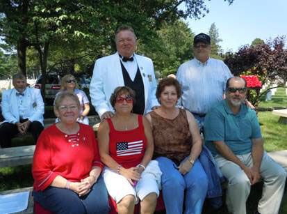Bordentown Elks attend district Flag Day celebration