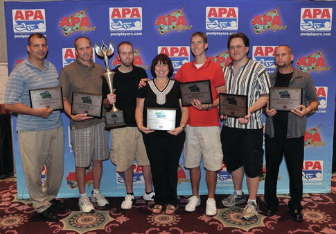 Family bonds around billiard table