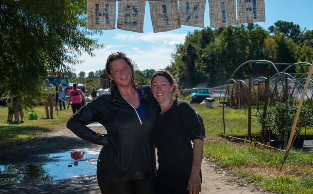 Fun runners tackle farm obstacles