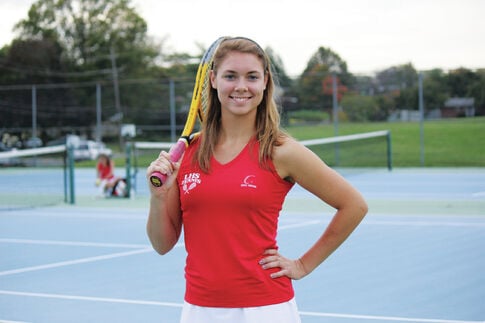 Patience a factor in Lawrence player’s success on tennis court