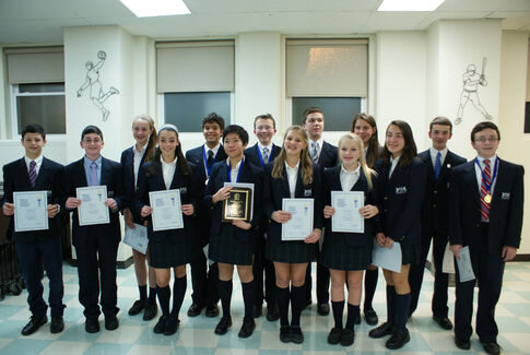 St. Gregory’s team wins first at Scholastic Olympics