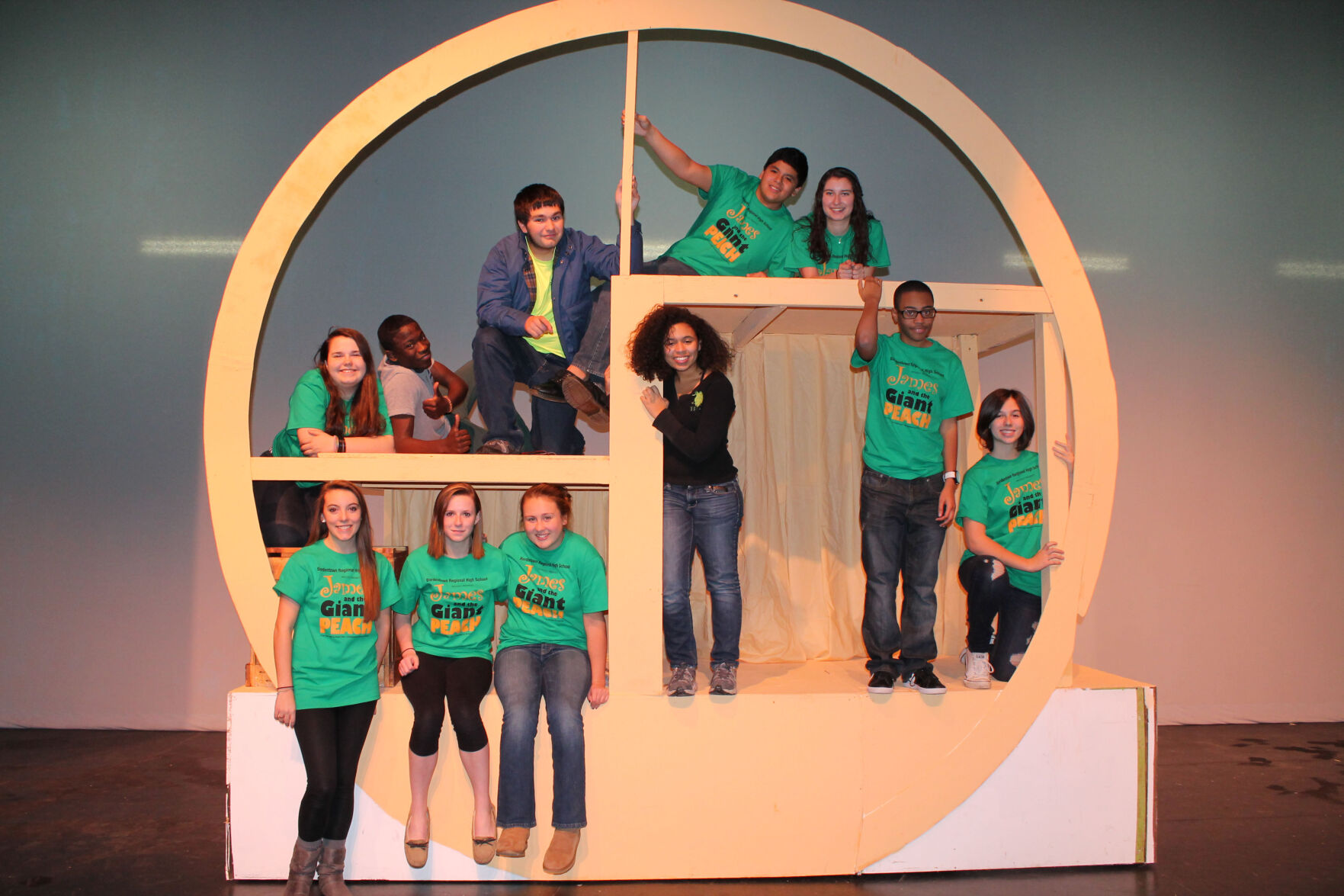 BRHS students prep for ‘James and the Giant Peach’