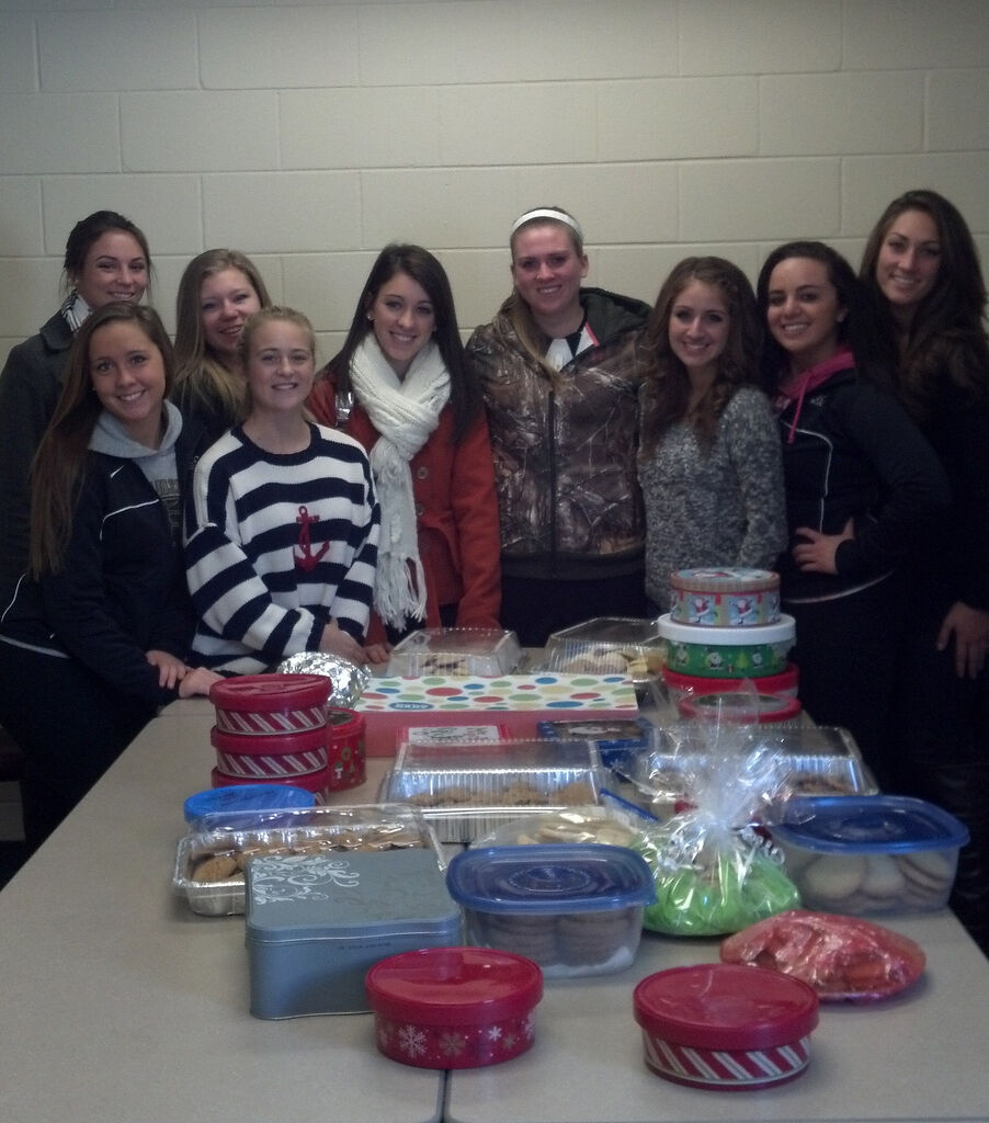 Lady Barons contribute to Cookie Drop