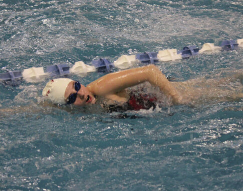 Senior swimmer helping Cardinals to winning season