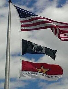 Bordentown Elks raise Honor and Remember flag