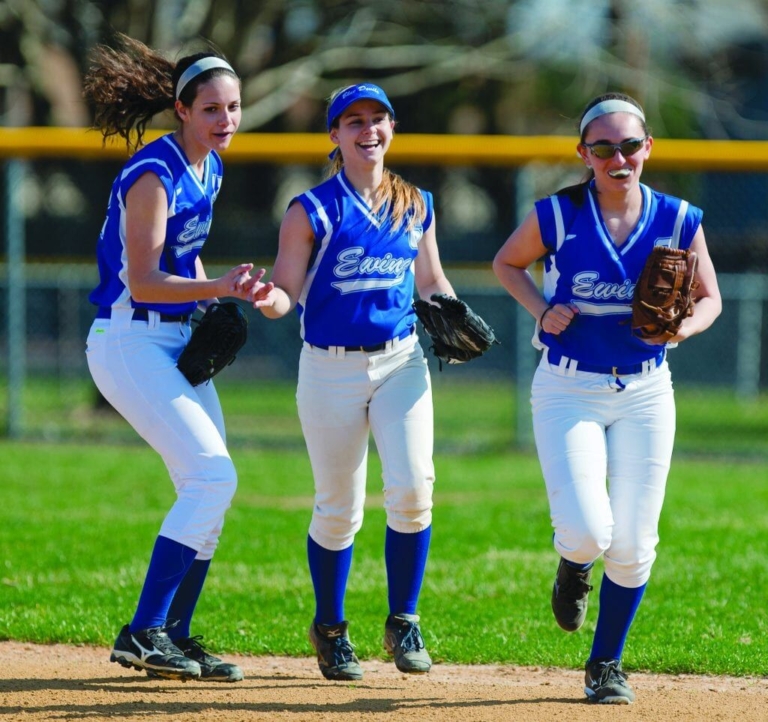 Ewing softball off to a fast start