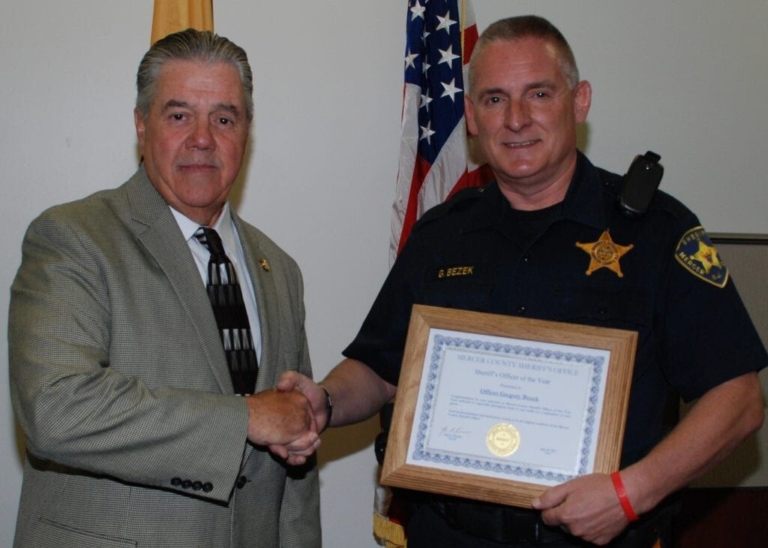 Mercer County Sheriff awards officers