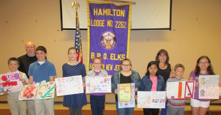 Hamilton students win drug awareness poster contest