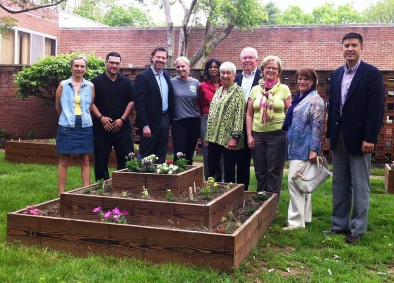 Terra Learning Kitchen installs new learning garden