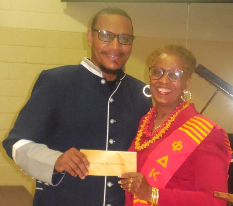 Phi Delta Kappa supports Trenton church