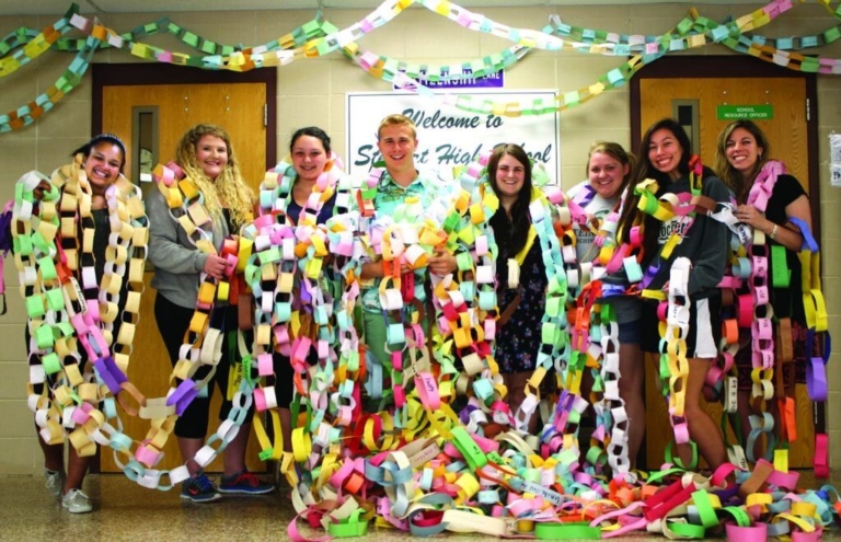 Hamilton students create a chain reaction