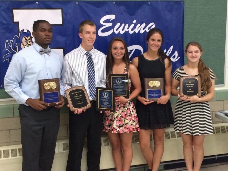 Ewing High School senior athletes awarded