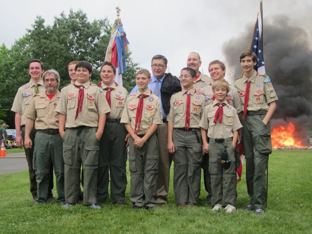 2014 07 HP Boy Scout Flag Decommissioning