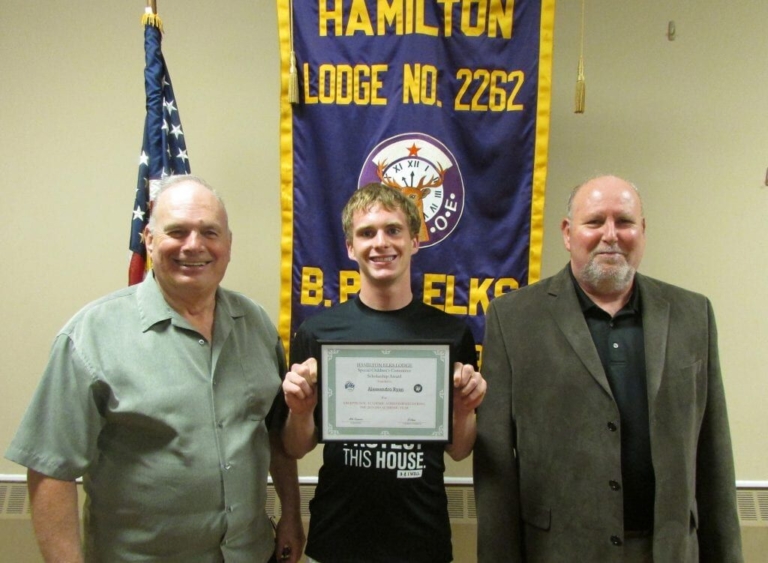 Hamilton resident awarded Elks scholarship