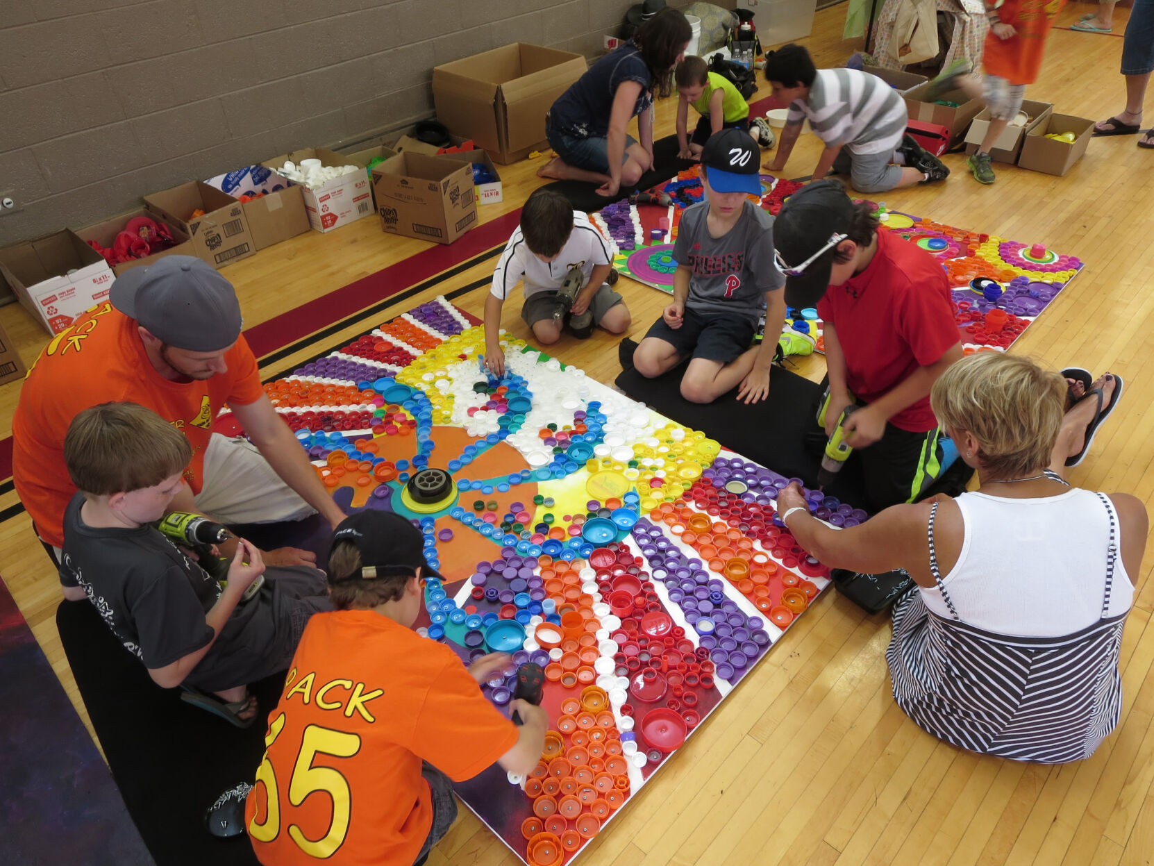 MAD Splatter inspires community at Bordentown Green Fair